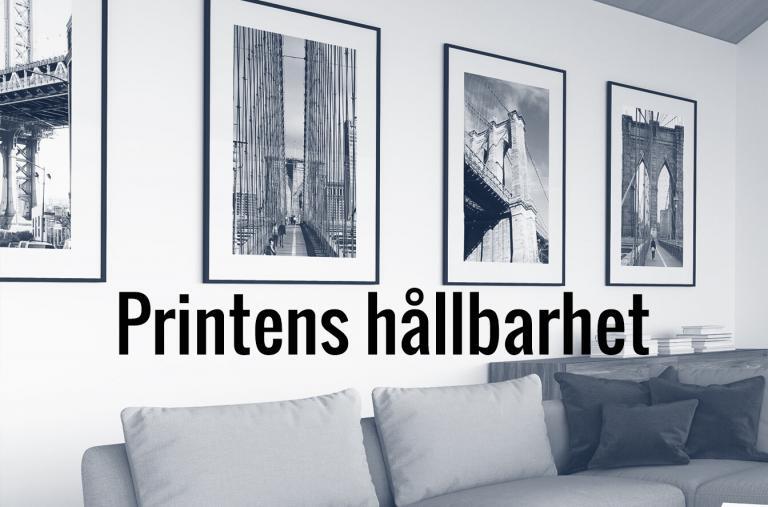 Printens hållbarhet