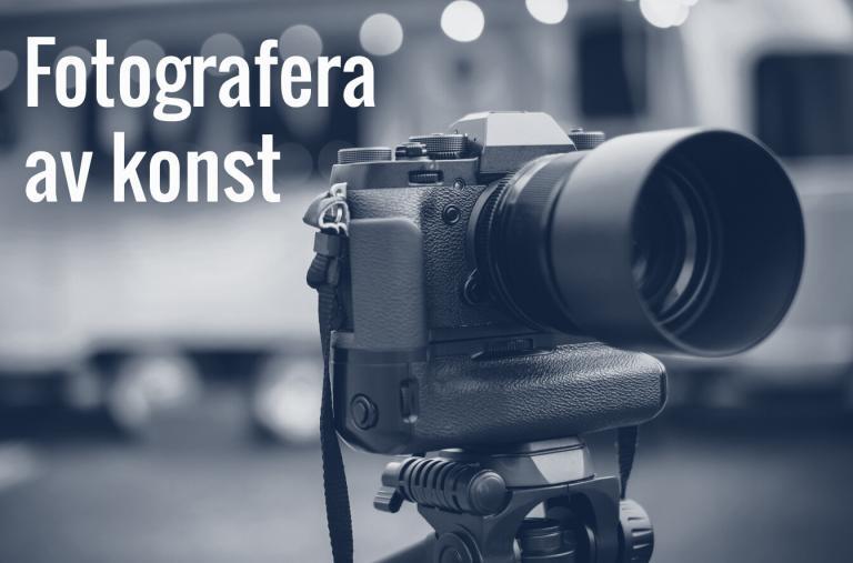 Fotografera av konst