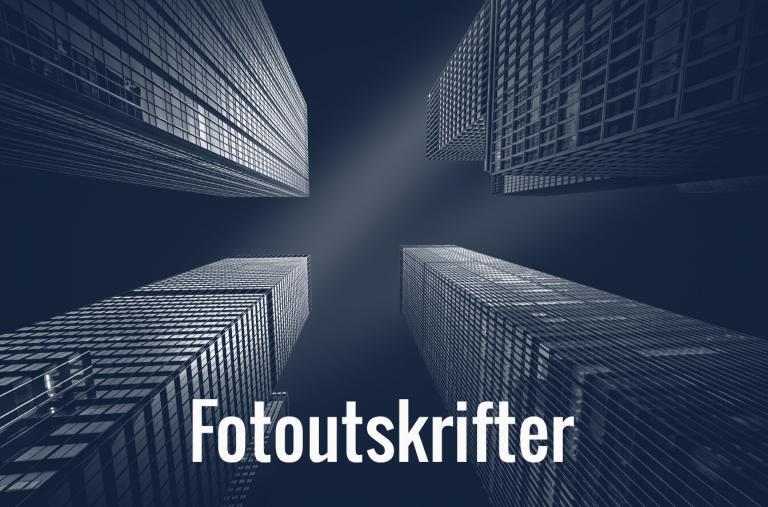 Fotoutskrifter fotoprint