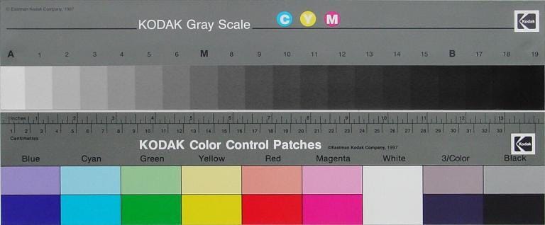 Kodak kontrollstrip