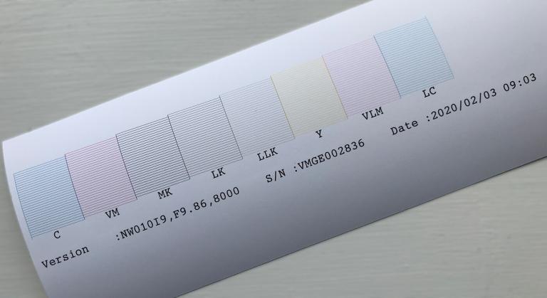 Nozzle Check SureColor